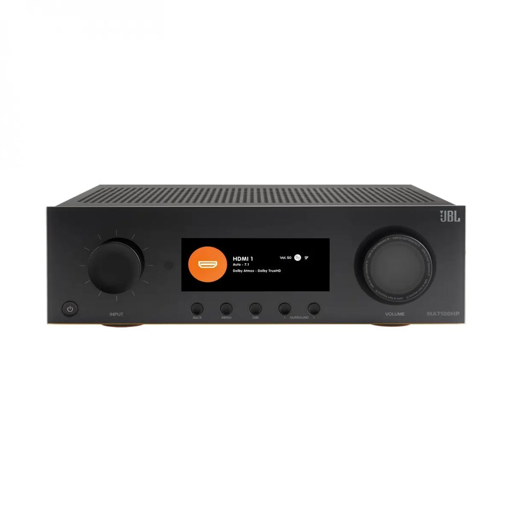 JBL MA7100HP 7.2 Channel 8K High Performance AV Receiver, Black - 71794411635061 