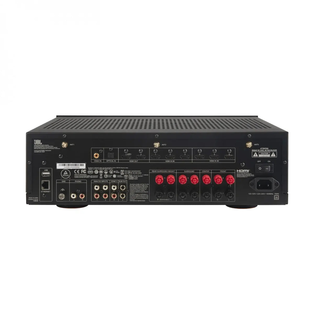 JBL MA7100HP 7.2 Channel 8K High Performance AV Receiver, Black - 71794411569525 