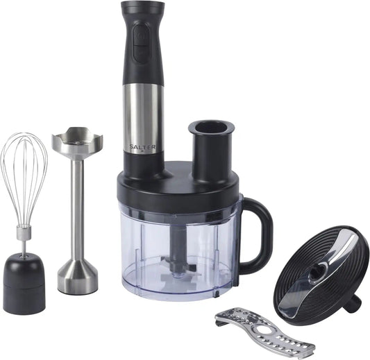 Salter EK5877 1500W 5 - in - 1 Compact Food Chopper And Stick Blender | Atlantic Electrics