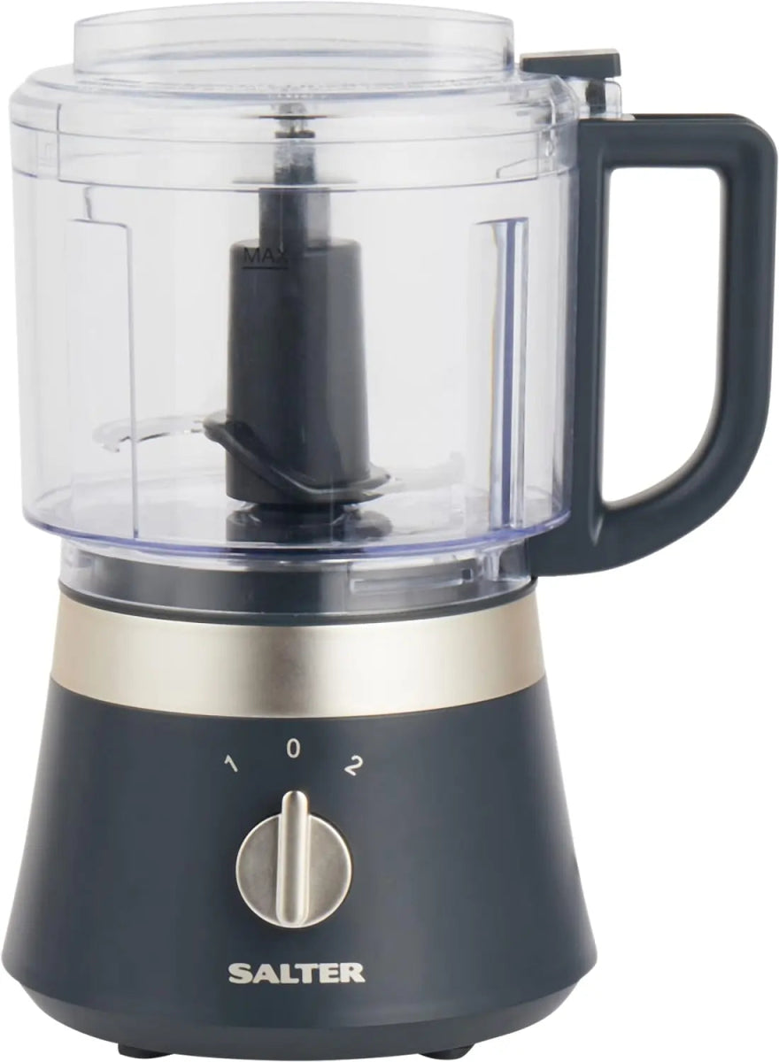 Salter Marino EK5114BGRY 400W Compact 2 - Speed Food Processor, Grey | Atlantic Electrics - 42899054231775 