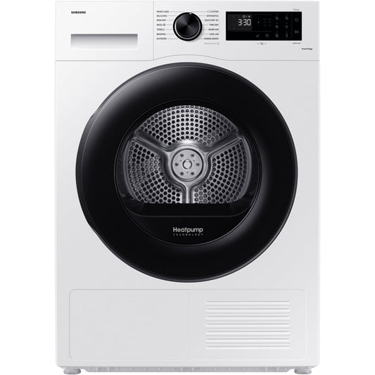 Samsung DV90CGC0A0AEEU 9kg Heat Pump Tumble Dryer - White | Atlantic Electrics
