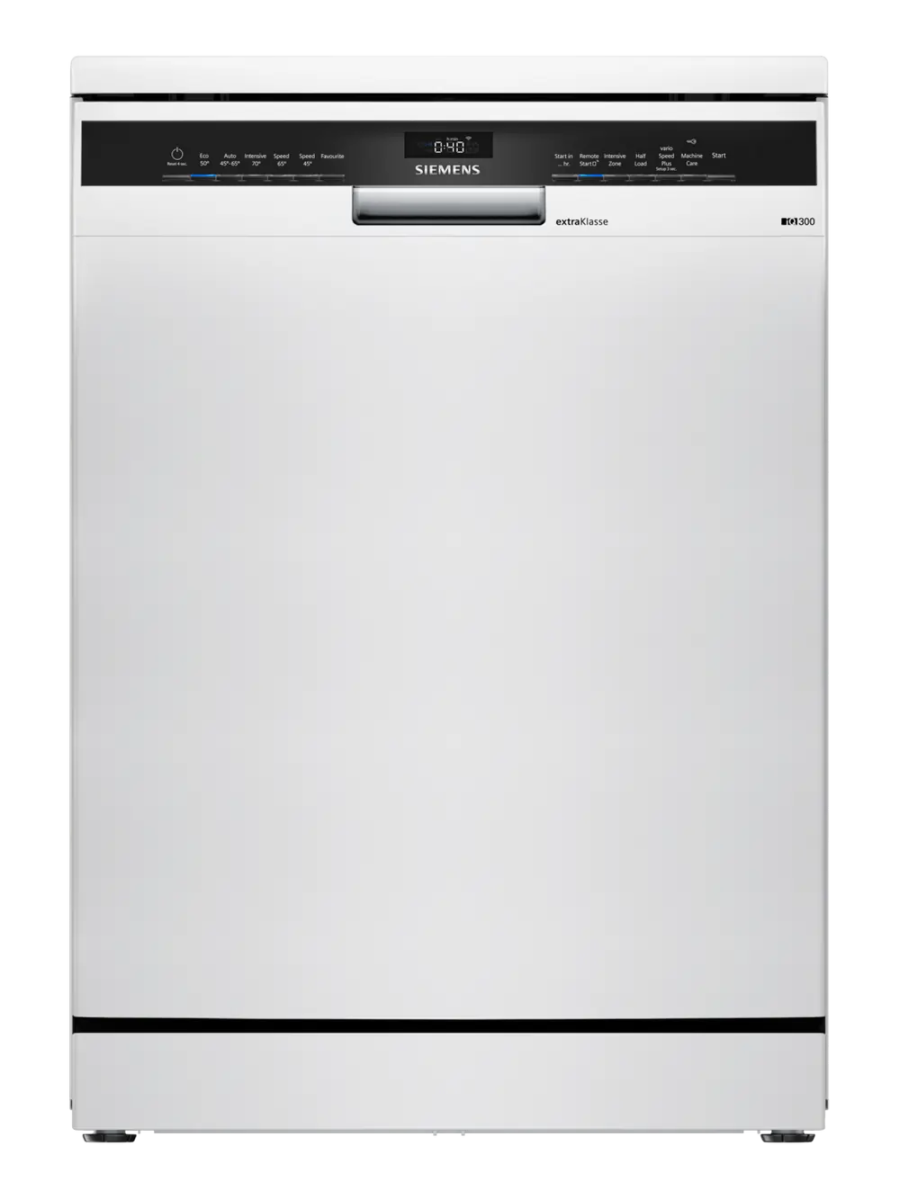 Siemens extraKlasse SN23EW04MG Freestanding 14 Place Settings Capacity Dishwasher, White | Atlantic Electrics