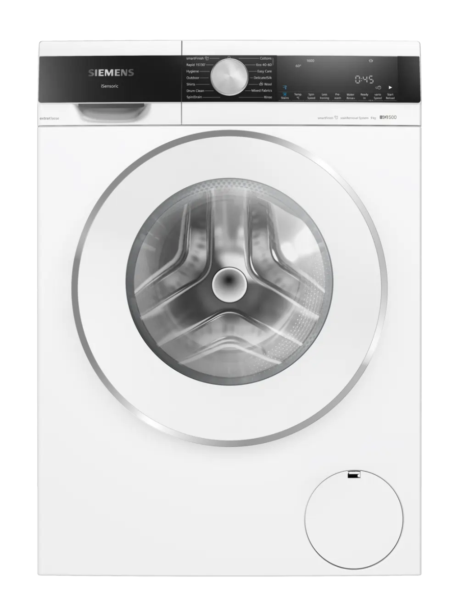 Siemens WG46G2Z2GB 9kg 1600 Spin Washing Machine, White | Atlantic Electrics - 42964376092895 