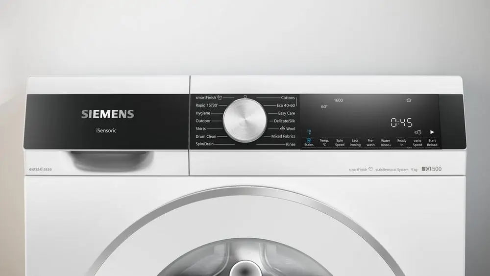 Siemens WG46G2Z2GB 9kg 1600 Spin Washing Machine, White | Atlantic Electrics - 42964376125663 