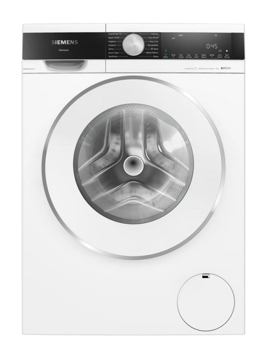 Siemens WG56G2Z1GB 10kg 1600 Spin Washing Machine, White | Atlantic Electrics