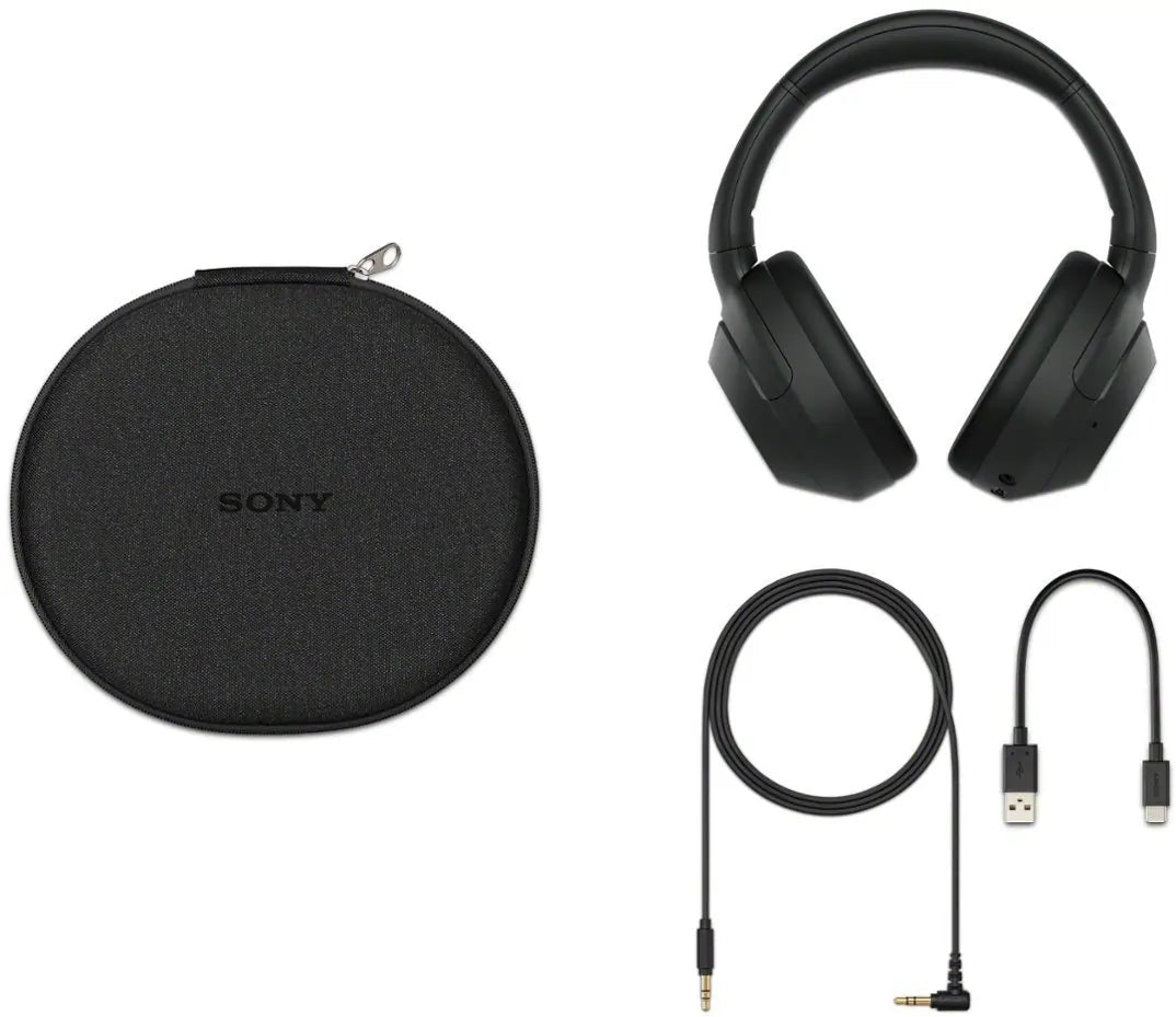 Sony WH-ULT900N ULT Wear Noise Cancelling Wireless Bluetooth Over-Ear Headphones with ULT POWER SOUND & Mic/Remote, Black | Atlantic Electrics