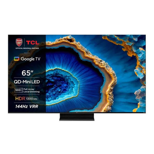 TCL 65C805K 65" 4K QLED Mini - LED HDR Google Television | Atlantic Electrics