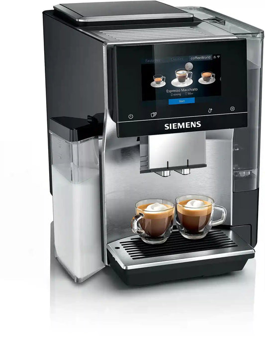 Siemens TQ707GB3 Bean to Cup Fully Automatic Freestanding Coffee Machine - Stainless Steel