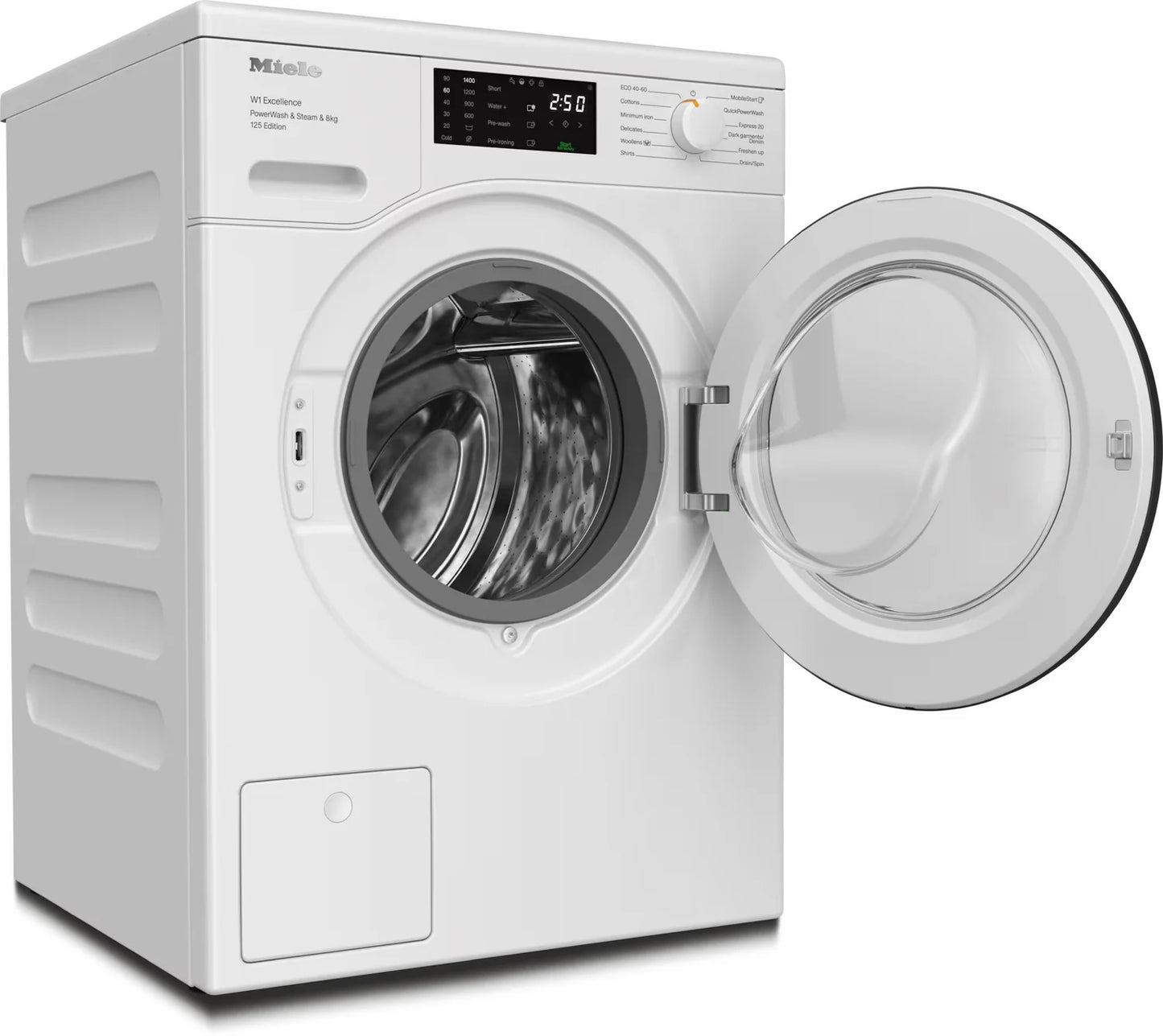 Miele WEB385 8kg 1400rpm Washing Machine,White,A rated