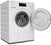 Thumbnail Miele WEB385 8kg 1400rpm Washing Machine,White,A rated- 72431669772661