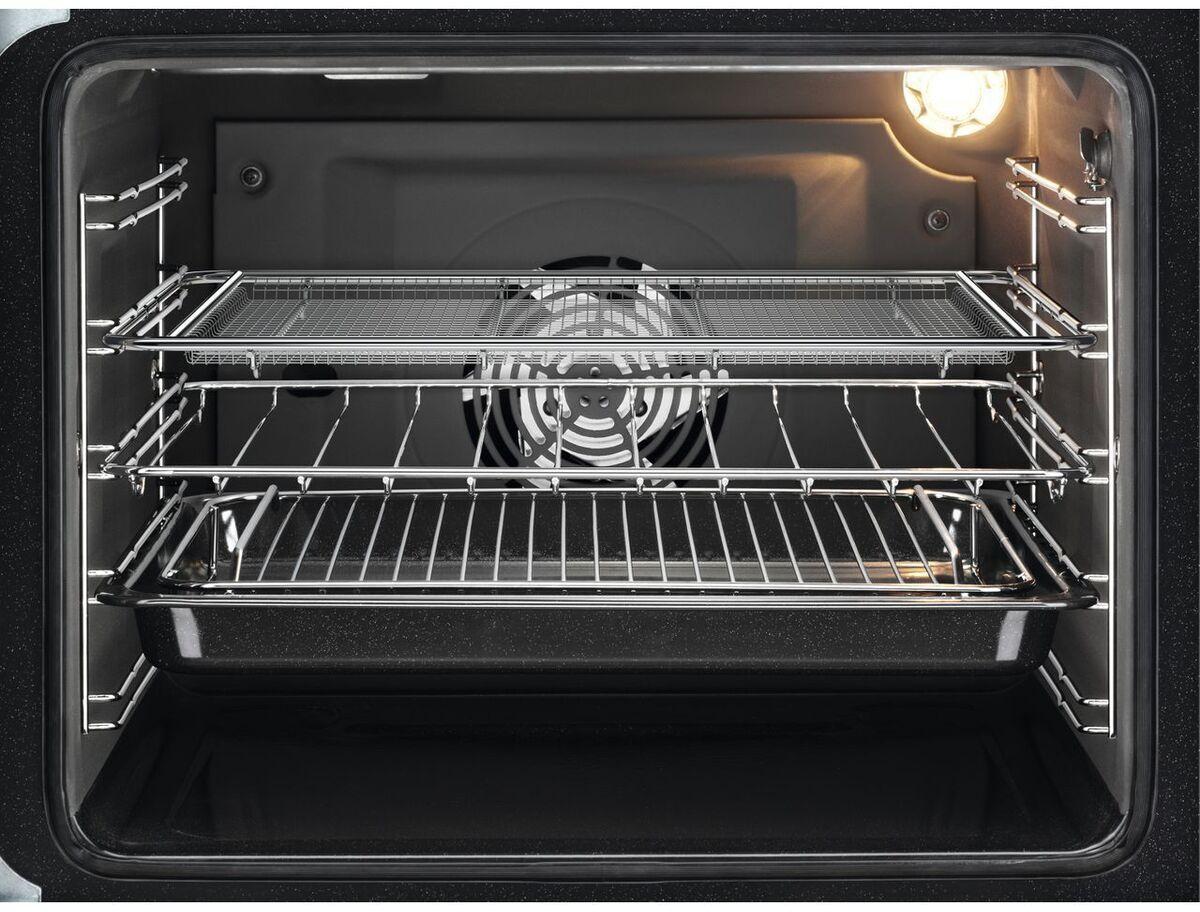 Zanussi ZCV69360WA Ceramic Electric Cooker with Double Oven, White, A Rated | Atlantic Electrics