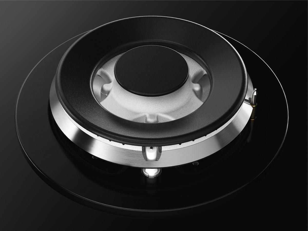 Zanussi ZGGN645K 4 Burner Gas Hob, Black on Glass | Atlantic Electrics