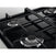 Thumbnail Zanussi ZGGN645K 4 Burner Gas Hob, Black on Glass | Atlantic Electrics- 42724288823519