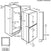 Thumbnail Zanussi ZNFN18FS5 Low Frost Integrated Fridge Freezer, Sliding Hinge, 50/50 | Atlantic Electrics- 42724294852831