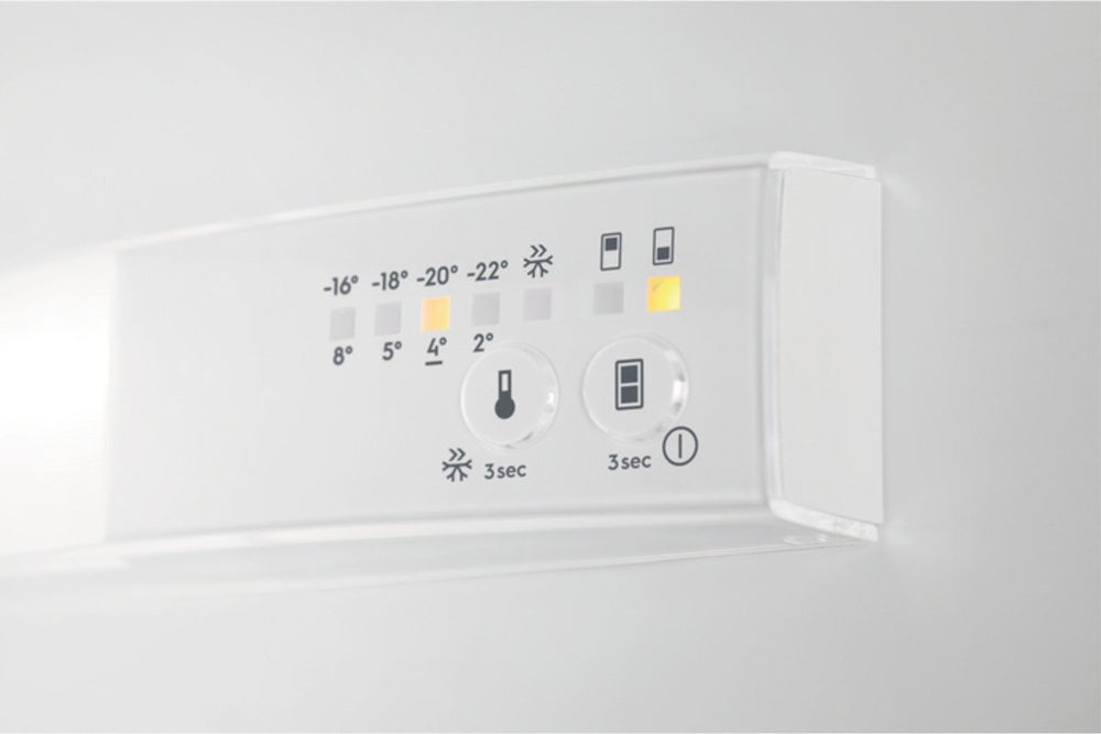 Zanussi ZNNN18FS5 Frost Free Integrated Fridge Freezer, Sliding Hinge, 50/50 | Atlantic Electrics - 42724294590687 