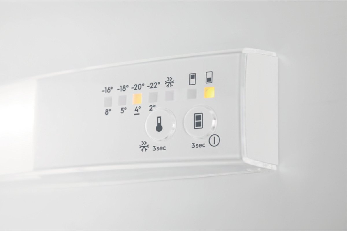 Zanussi ZNNN18FS5 Frost Free Integrated Fridge Freezer, Sliding Hinge, 50/50 | Atlantic Electrics