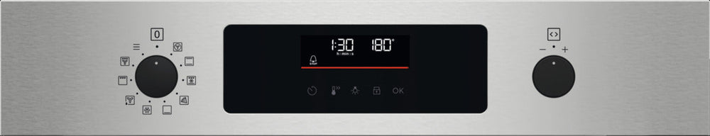 Zanussi ZOPNX6XN Built - In Electric Single Oven, Stainless Steel, A+ Rated | Atlantic Electrics - 42724303077599 