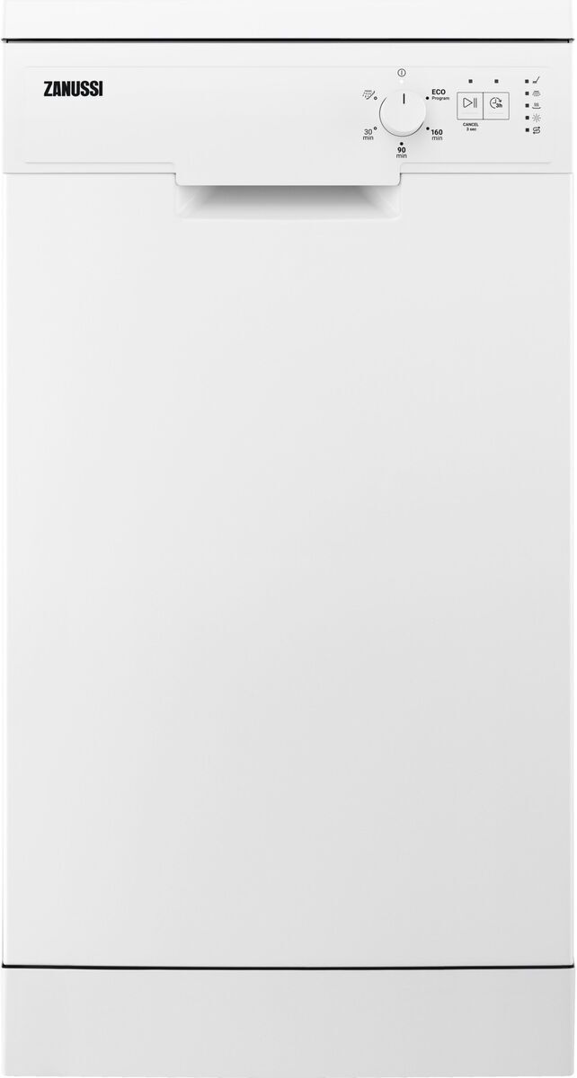 Zanussi ZSFN121W3 Slimline Dishwasher | Atlantic Electrics - 42724301471967 