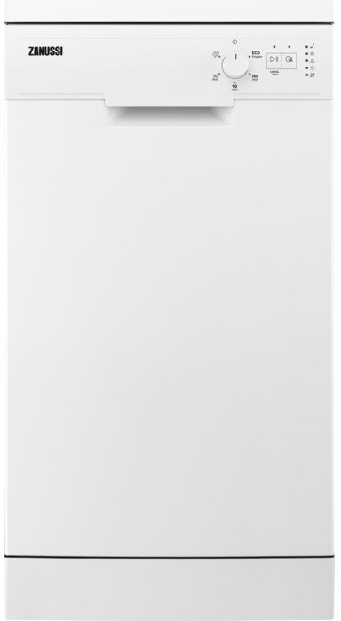 Zanussi ZSFN132W1 Slimline Dishwasher, 10 Place Settings, White | Atlantic Electrics - 42724301799647 