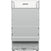 Thumbnail Zanussi ZSLN2321 Fully Integrated Slimline Dishwasher, 10 Place Settings | Atlantic Electrics- 42724302979295