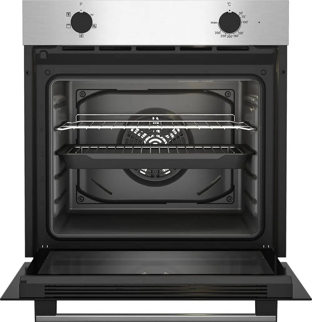 Zenith ZEF600X 59.4cm Built - In Electric Single Oven, Stainless Steel | Atlantic Electrics - 42838815703263 