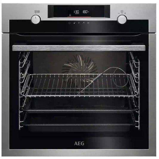 AEG BCE556060M Built In Single Oven Electric - Stainless Steel | Atlantic Electrics