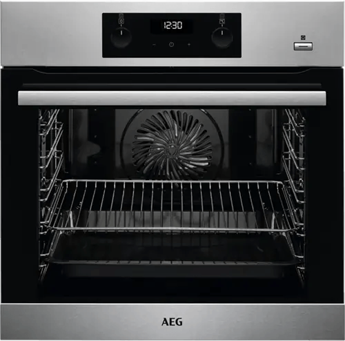 AEG BES35501EM Built In Single Oven Electric - Stainless Steel | Atlantic Electrics