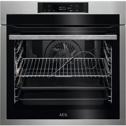 AEG BPE742380M Built In Single Oven Electric - Stainless Steel | Atlantic Electrics