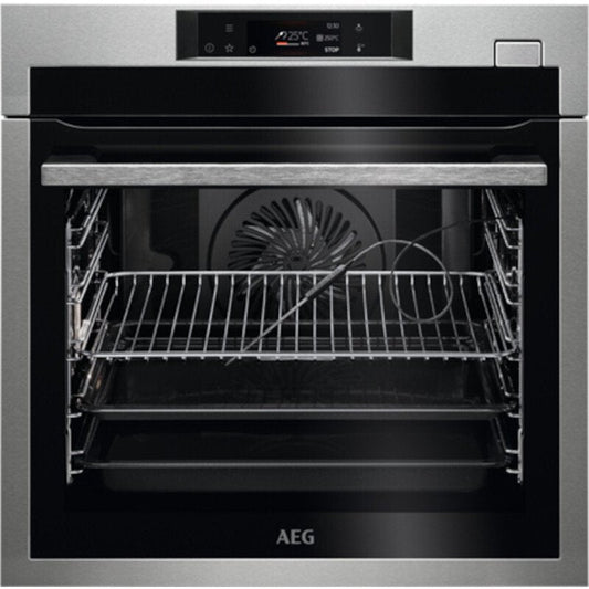 AEG BSE772380M 71 Liters Built In Electric Single Oven - Stainless Steel | Atlantic Electrics