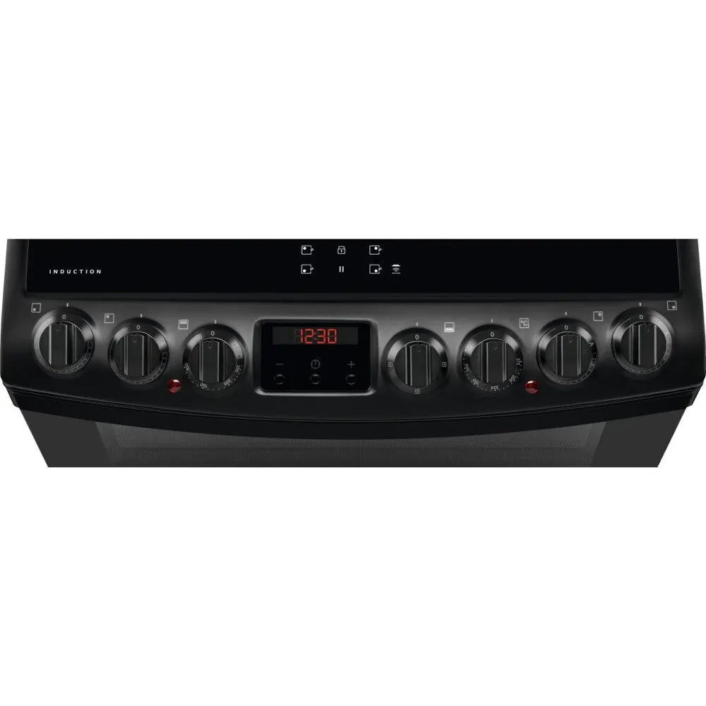 AEG CIB6742MCB Double Oven Cooker with Induction Hob - Matt Black | Atlantic Electrics