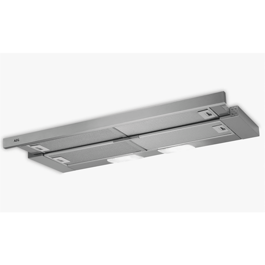 AEG DPB3931S Telescopic Canopy Cooker Hood, 90cm Wide - Stainless Steel | Atlantic Electrics