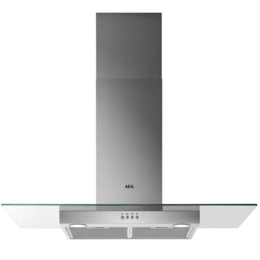 AEG DTB3954M Chimney Hood - Stainless Steel / Glass | Atlantic Electrics