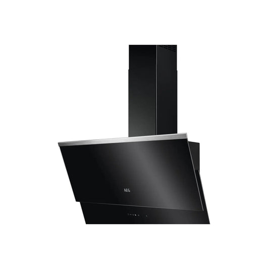 AEG DVB5860B Built In Angled Hood - Black | Atlantic Electrics