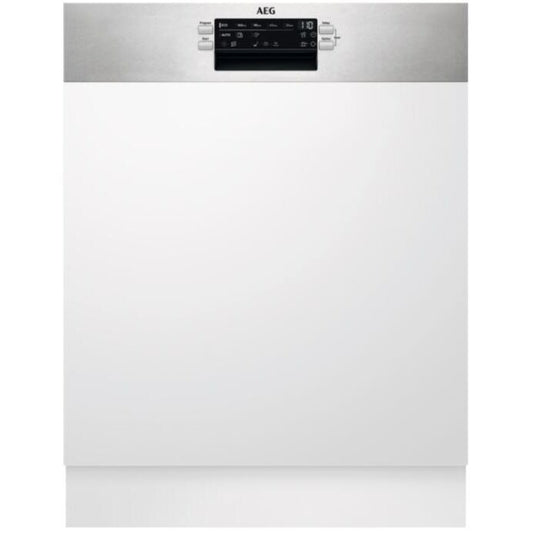 AEG FEE63600ZM Built In 60 CM Dishwasher - Semi Integrated - Stainless Steel | Atlantic Electrics