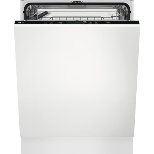 AEG FSK52617Z Built in Dishwasher 60cm 13 Place - White | Atlantic Electrics