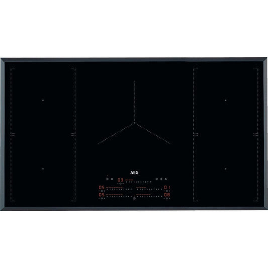 AEG IKE95751FB 90 cm Induction Hob - Black | Atlantic Electrics