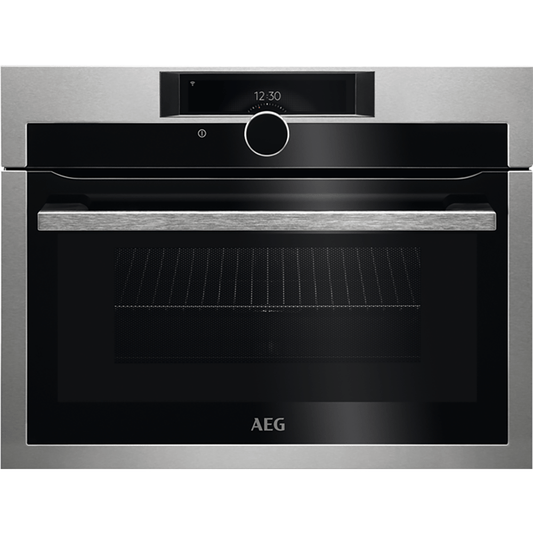 AEG KME968000M Built In Combi Microwave - Stainless Steel | Atlantic Electrics