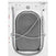 Thumbnail AEG L6WEJ841N Freestanding Washer Dryer - 39477720252639