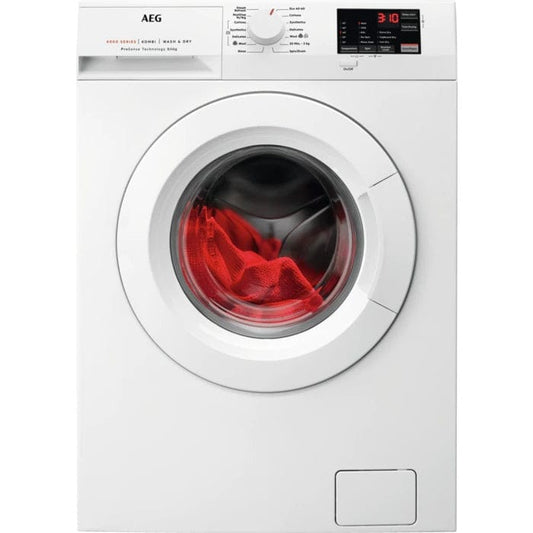 AEG L6WEJ841N Freestanding Washer Dryer - White | Atlantic Electrics