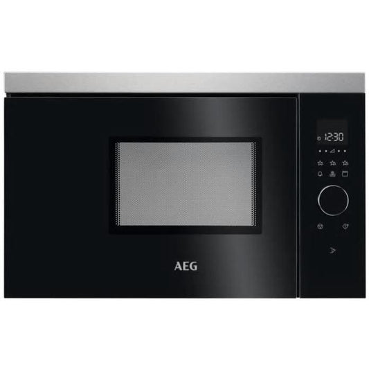 AEG MBB1756DEM Built In Microwave & Grill - Black / Stainless Steel | Atlantic Electrics