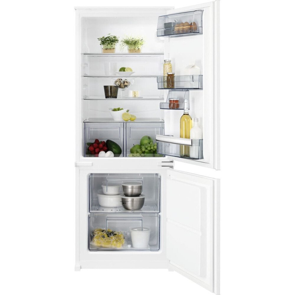 AEG SCB614F1LS 60/40 Integrated Fridge Freezer, Low Frost White | Atlantic Electrics - 40157492412639 