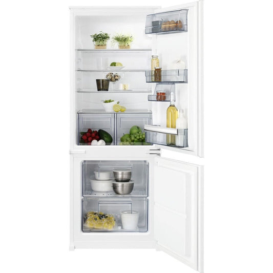 AEG SCB614F1LS 60/40 Integrated Fridge Freezer, Low Frost White | Atlantic Electrics