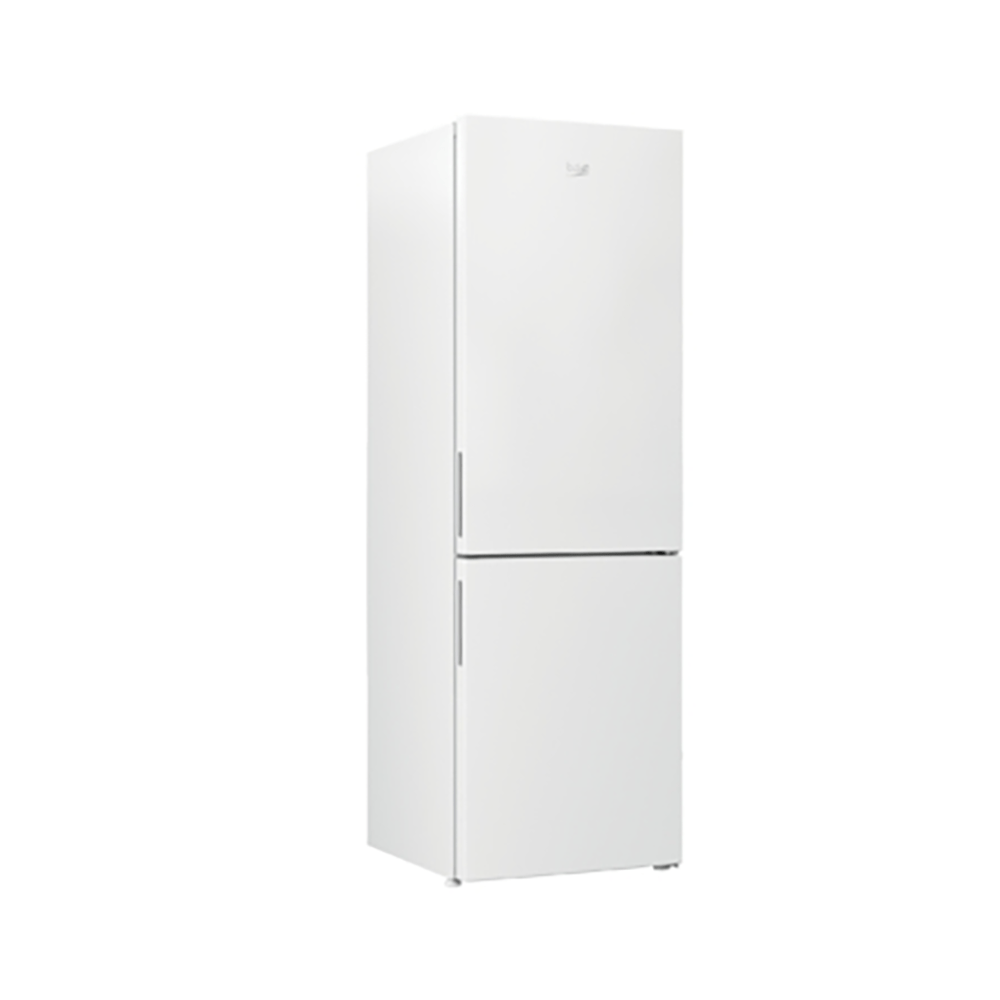 Beko CCFH1685W 334 Litre Freestanding Combi Fridge Freezer, Frost Free, 59.5cm- White | Atlantic Electrics - 39477729231071 