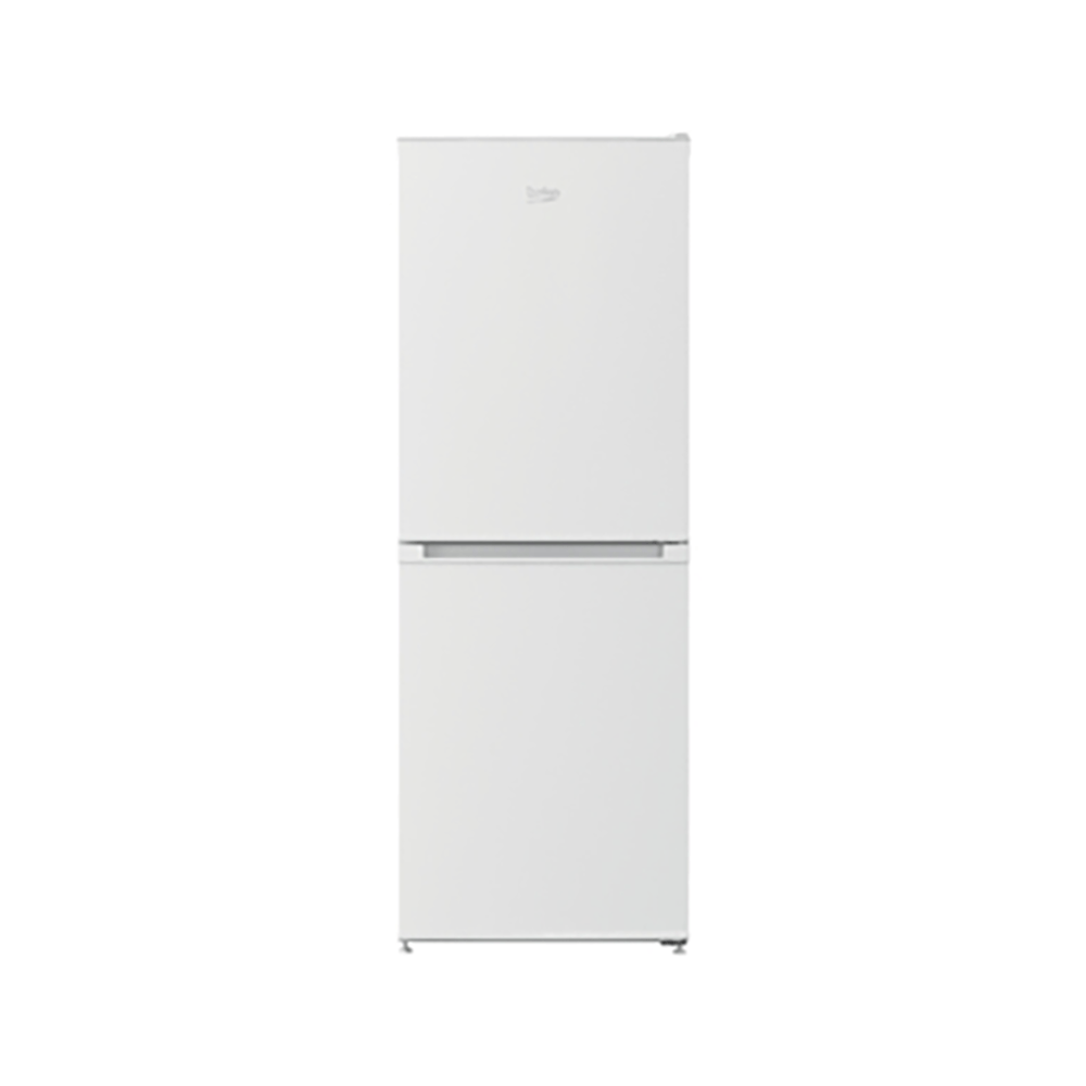 Beko CCFM3552W 220 Litre Freestanding Combi Fridge Freezer, Frost Free, 54cm Wide- White | Atlantic Electrics - 39477728051423 