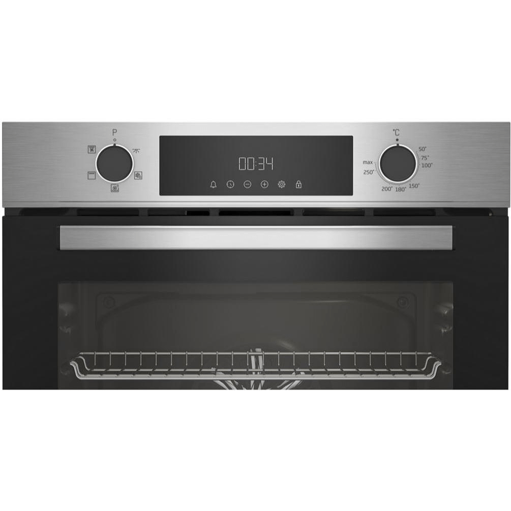 Beko CIFY81X AeroPerfect™ Built In Electric Single Oven - Stainless Steel | Atlantic Electrics - 39477728542943 