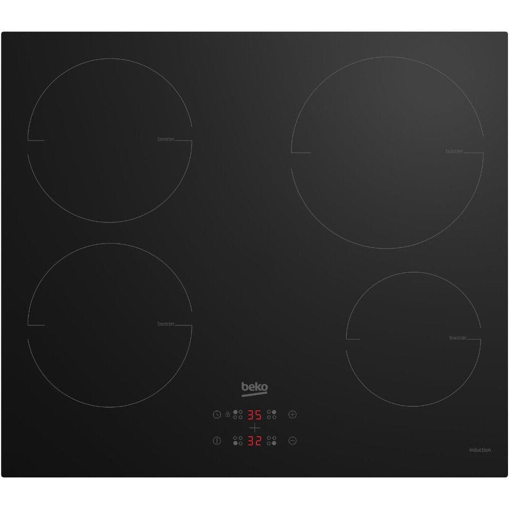 Beko CIHYI21B 58cm Induction Hob Black | Atlantic Electrics - 39477730869471 