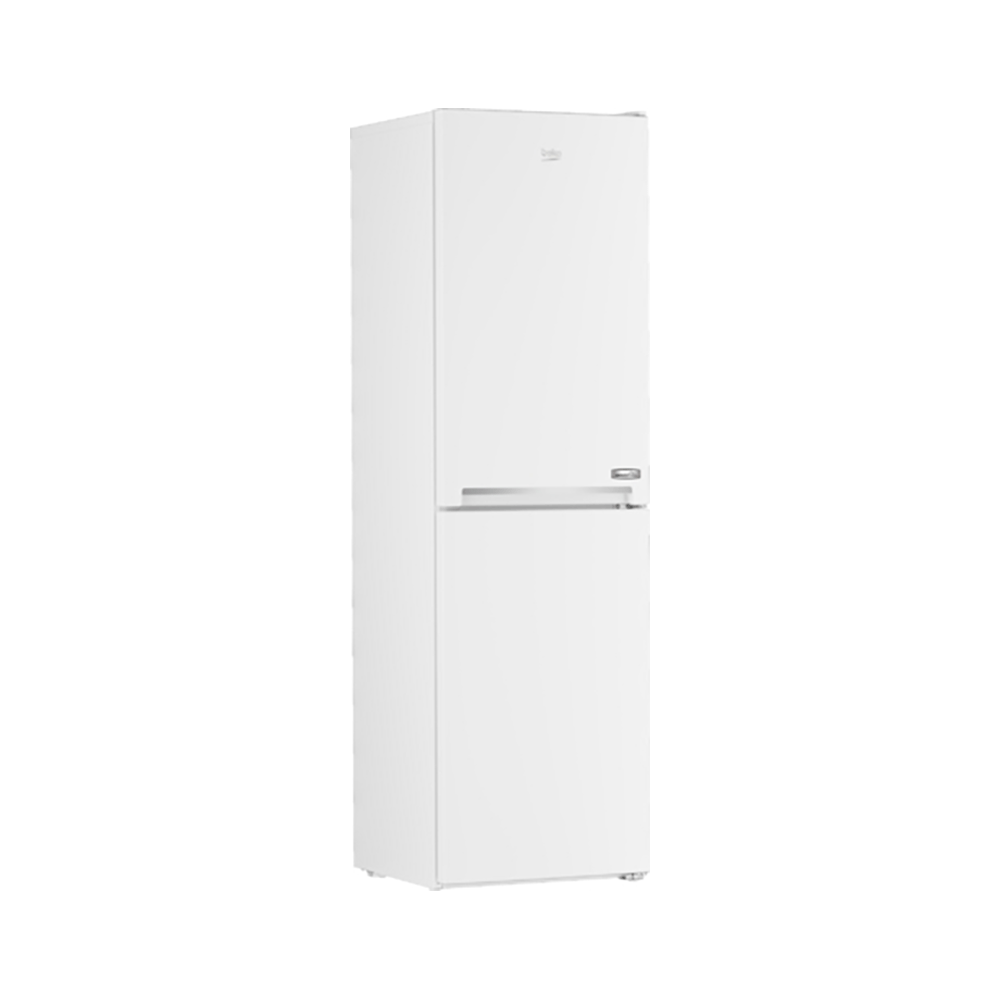 Beko CNG3582VW 269 Litre Freestanding Combi Fridge Freezer, Frost Free, HarvestFresh™, 54cm Wide- White | Atlantic Electrics - 39477730738399 