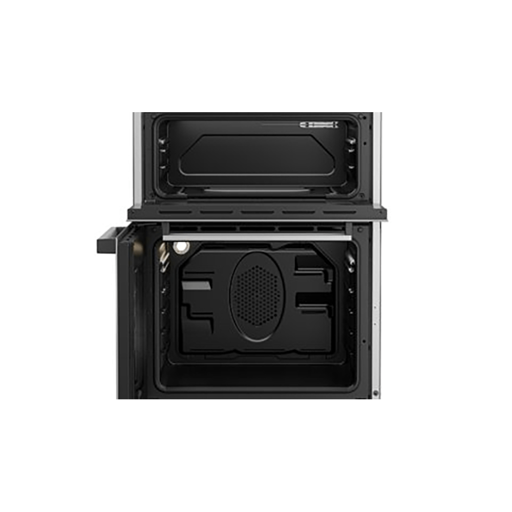 Beko EDC634W 60cm Double Oven Electric Cooker with Ceramic Hob White | Atlantic Electrics