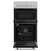 Thumbnail Beko EDVC503S 50cm Double Oven Electric Cooker with Ceramic Hob Silver | Atlantic Electrics- 39477735194847