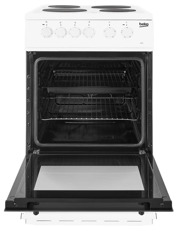 Beko ESP50W 50cm Single Oven Electric Cooker White | Atlantic Electrics